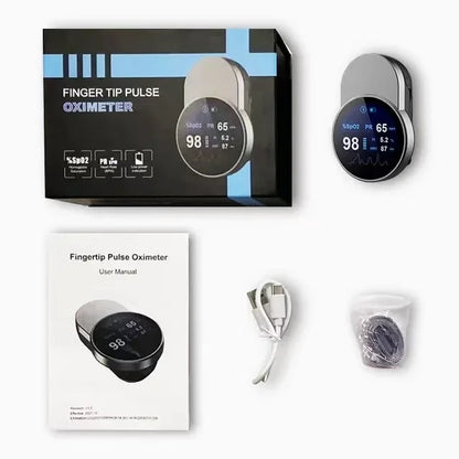 Nordic Medix Smart SpO₂ Fingertip Oximeter – Bluetooth Wireless Monitor