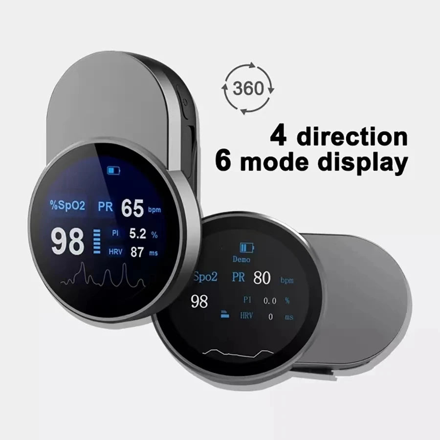 Nordic Medix Smart SpO₂ Fingertip Oximeter – Bluetooth Wireless Monitor