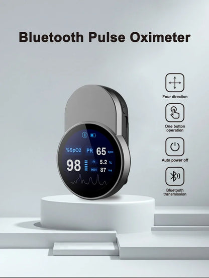 Nordic Medix Smart SpO₂ Fingertip Oximeter – Bluetooth Wireless Monitor