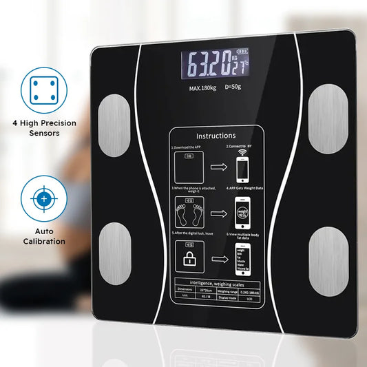 Nordic Medix Smart Body Fat Scale – Digital Bluetooth Bathroom Scale