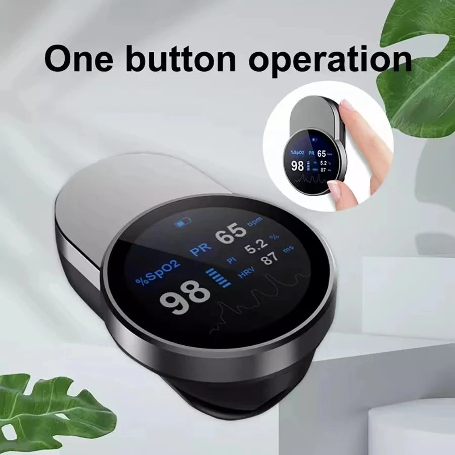 Nordic Medix Smart SpO₂ Fingertip Oximeter – Bluetooth Wireless Monitor