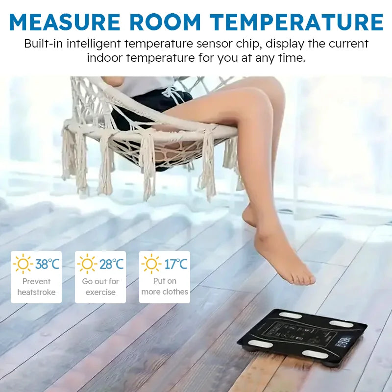Nordic Medix Smart Body Fat Scale – Digital Bluetooth Bathroom Scale