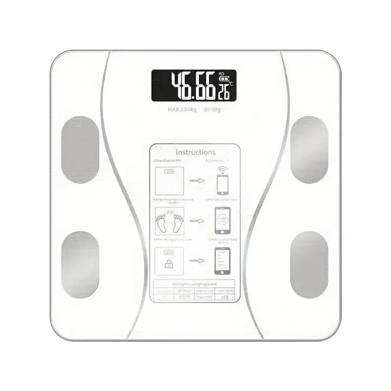 Nordic Medix Smart Body Fat Scale – Digital Bluetooth Bathroom Scale